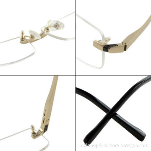 High quality Japanese trendy titanium optical frame for man